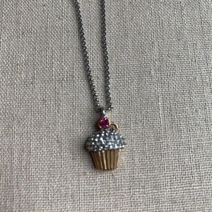 Juicy Couture Cupcake Necklace LIKE NEW
